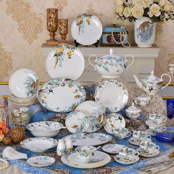 Dinner Set Plates and Dishes Bone China Dinnerware Service Plate Coffeeware Teaware Kitchen Supplier
Dinner Set Plates and Dishes Bone China Dinnerware Service Plate Coffeeware Teaware Kitchen Supplier