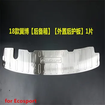 Car styling for Ford Ecosport 2018 Car accessories Car Stainless Steel Rear Bumper Protector Sill Trunk Rear guard Tread Plate
Car styling for Ford Ecosport 2018 Car accessories Car Stainless Steel Rear Bumper Protector Sill Trunk Rear guard Tread Plate