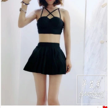 Indoor Swimsuit Korean Swimwear Surf Push Up Summer 2019 Swim Suits Three Piece Black Sexy Split Skirt Solid Polyester FMZXG
Indoor Swimsuit Korean Swimwear Surf Push Up Summer 2019 Swim Suits Three Piece Black Sexy Split Skirt Solid Polyester FMZXG