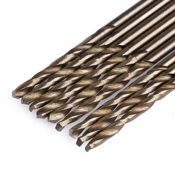 10Pcs 1.5mm M35 Round Shank HSS-Co Cobalt Twist Drill Spiral Drill Bit 
10Pcs 1.5mm M35 Round Shank HSS-Co Cobalt Twist Drill Spiral Drill Bit