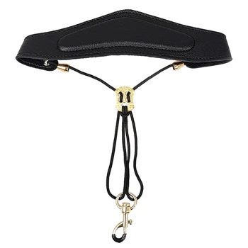 Universal Adjustable Soft Leather Saxophone Sax Neck Strap with Hose Hook Saxophone Parts Accessories
Universal Adjustable Soft Leather Saxophone Sax Neck Strap with Hose Hook Saxophone Parts Accessories