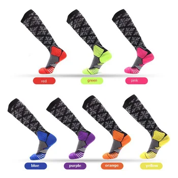 Men Women Nursing Calf Socks Riding Cycling Compression Stretch Pressure Circulation Anti-Fatigue Leg Support Knee High Socks
Men Women Nursing Calf Socks Riding Cycling Compression Stretch Pressure Circulation Anti-Fatigue Leg Support Knee High Socks