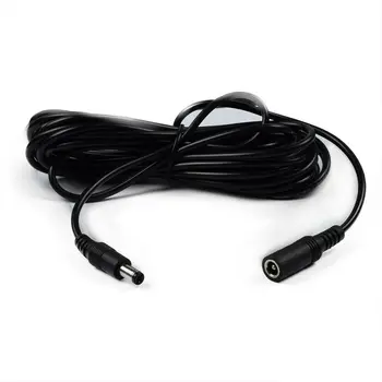 5M 16ft Power Cable IP Security Camera Cable Cord Extension 5.5*2.1 DC Power Supply