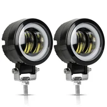 1Pair Car White Halo Angel Eye LED Spot Light 1800lm 20W For Motorcycle Headlight Driving Fog Lamp Accessories High Quality
1Pair Car White Halo Angel Eye LED Spot Light 1800lm 20W For Motorcycle Headlight Driving Fog Lamp Accessories High Quality