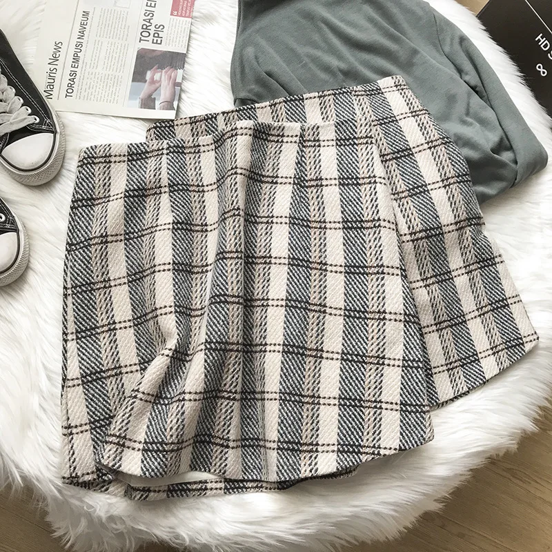 Korean-style Pattern Skirt Women's Elegant CHIC Anti-Exposure Mini Short Skirt-Style New Style Casual Western Style 2.11
Korean-style Pattern Skirt Women's Elegant CHIC Anti-Exposure Mini Short Skirt-Style New Style Casual Western Style 2.11