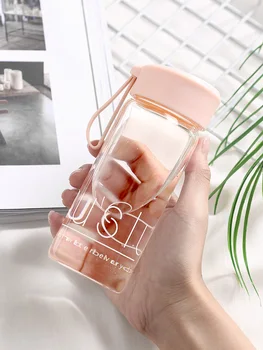 Creative Glass Girl Cute European Water Cup Pink Personality Sports Water Cup Fashion Simple Glass Portable Water Bottle FF70P
Creative Glass Girl Cute European Water Cup Pink Personality Sports Water Cup Fashion Simple Glass Portable Water Bottle FF70P