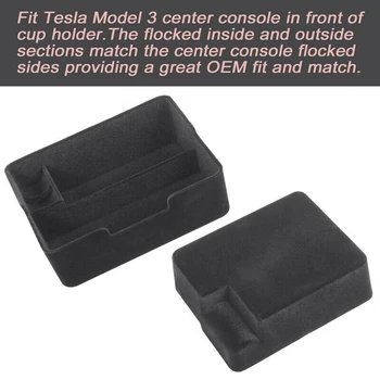Black Storage Box 1pc Car Auto Center Console Armrest Flocking Non-slip For Tesla Model 3 2017-2019
Black Storage Box 1pc Car Auto Center Console Armrest Flocking Non-slip For Tesla Model 3 2017-2019