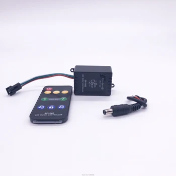 RF mini wireless music controllerSP106E is commonly used in WS2812BGS1903SM16703WS2811SK6812 Led Strip pixel lamp RGB dc5v-24v
RF mini wireless music controllerSP106E is commonly used in WS2812BGS1903SM16703WS2811SK6812 Led Strip pixel lamp RGB dc5v-24v