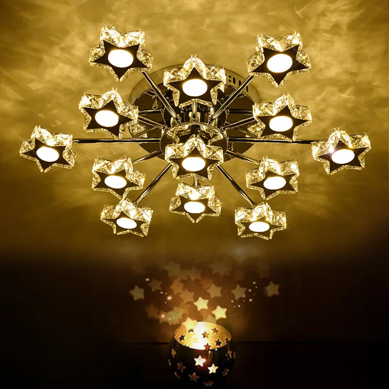 Modern simplicity LED Ceiling light K9 Crystal Remote control lamp living room home luminaires kids bedroom restaurant fixtures
Modern simplicity LED Ceiling light K9 Crystal Remote control lamp living room home luminaires kids bedroom restaurant fixtures