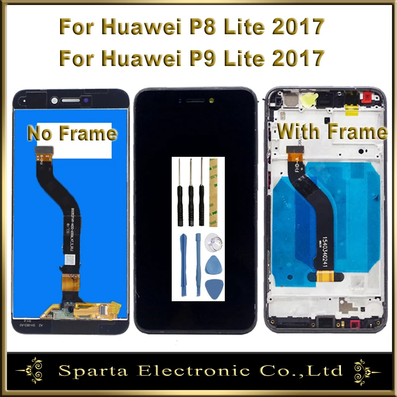 For Huawei P8 Lite 2017 P9 lite 2017 LCD Display No Frame With Frame Tested LCD Touch Screen Touch Panel Digital Assembly
For Huawei P8 Lite 2017 P9 lite 2017 LCD Display No Frame With Frame Tested LCD Touch Screen Touch Panel Digital Assembly