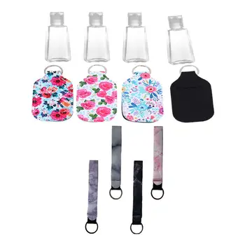 4 Sets of Key Chain Neoprene Long Strip DIY Key Chain Bottle Cover Key Holder with Empty Bottles Hand Sanitizer Bottles
4 Sets of Key Chain Neoprene Long Strip DIY Key Chain Bottle Cover Key Holder with Empty Bottles Hand Sanitizer Bottles