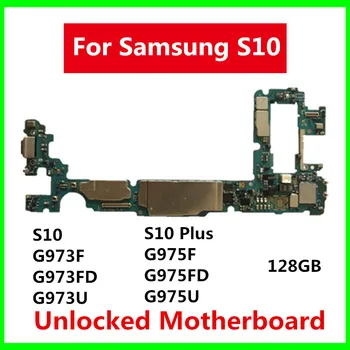 Original Unlocked For Samsung Galaxy S10 / S10 Plus/S10E Motherboard G975F G975FD G975U G973F G973FD G973U With CiipsLogic Board
Original Unlocked For Samsung Galaxy S10 / S10 Plus/S10E Motherboard G975F G975FD G975U G973F G973FD G973U With CiipsLogic Board