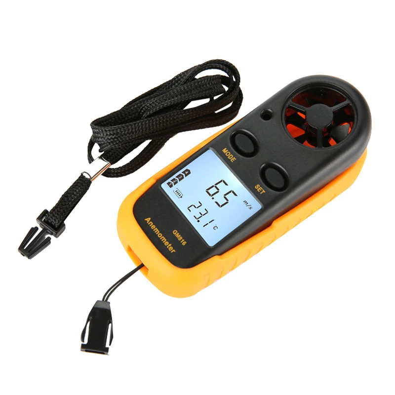 Mini LCD Wind Speed Gauge Air Velocity Flow Meter Digital Anemometer Thermometer SMN88
Mini LCD Wind Speed Gauge Air Velocity Flow Meter Digital Anemometer Thermometer SMN88
