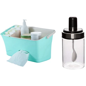 Seasonings with Spoons, Kitchen Supplies & Bed Hanging Storage Box Baby Diaper Nappy Organizer Cot Organizer Newborn Toy 
Seasonings with Spoons, Kitchen Supplies & Bed Hanging Storage Box Baby Diaper Nappy Organizer Cot Organizer Newborn Toy