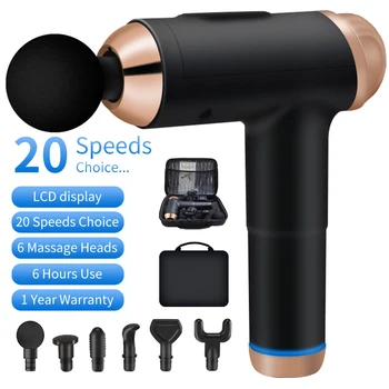 Jinkairui Electric Massage Gun Neck Back Vibration LCD Display Suitcase Exercise Relieve Deep Body Muscle Pain Slimming Shaping
Jinkairui Electric Massage Gun Neck Back Vibration LCD Display Suitcase Exercise Relieve Deep Body Muscle Pain Slimming Shaping