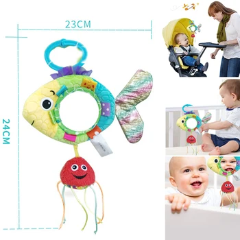 Baby Toy Stuffed Boy & Girl Rattles Toddler Car Seat Fish Mirror Infant Doll Stroller Hanging Newborn Educational Toy 0-12 Month
Baby Toy Stuffed Boy & Girl Rattles Toddler Car Seat Fish Mirror Infant Doll Stroller Hanging Newborn Educational Toy 0-12 Month