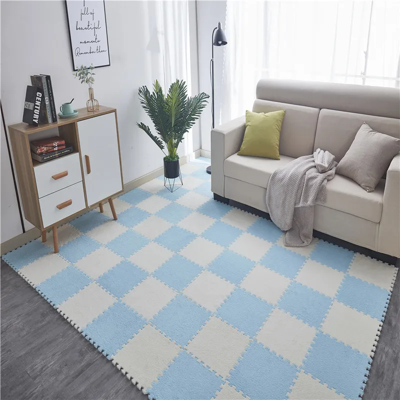 10/20 шт. 30*30 см ковер гостиная спальня для детей мягкий волшебный лоскутное