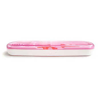 2 In1 UV Disinfection Toothbrush Box Toothbrush Head Sterilizer Portable Toothbrush Case Power By Battery For Household Travel
2 In1 UV Disinfection Toothbrush Box Toothbrush Head Sterilizer Portable Toothbrush Case Power By Battery For Household Travel