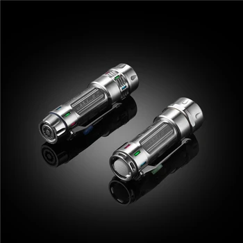 JETBEAM DM26 XPG3 Titaniums 6Mode 3Set Modes 2Color Temperature 4Color Light 2400LM IPX8 Powered Indicator Flashlight Torch Lamp
JETBEAM DM26 XPG3 Titaniums 6Mode 3Set Modes 2Color Temperature 4Color Light 2400LM IPX8 Powered Indicator Flashlight Torch Lamp