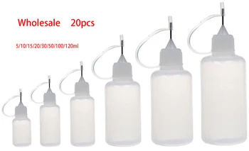 20Pcs 5/10/15/20/30/50/100/120ml Plastic Squeezable Needle Bottles Eye Liquid Dropper Sample Eyes Drop Refillable Bottles
20Pcs 5/10/15/20/30/50/100/120ml Plastic Squeezable Needle Bottles Eye Liquid Dropper Sample Eyes Drop Refillable Bottles