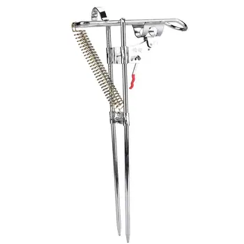 New Foldable Automatic Double Spring Angle Fishing Pole Tackle Bracket Anti-Rust Steel Fishing Bracket Rod Holder Fish Tackle
New Foldable Automatic Double Spring Angle Fishing Pole Tackle Bracket Anti-Rust Steel Fishing Bracket Rod Holder Fish Tackle