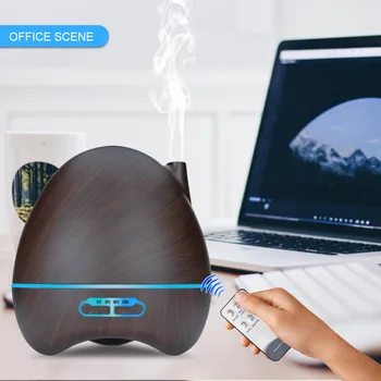 550ml remote Aroma Humidifier ESSential Oil Diffuser Ultrasonic Cool Mist Humidifier Air Purifier 7 Color Change LED Night light
550ml remote Aroma Humidifier ESSential Oil Diffuser Ultrasonic Cool Mist Humidifier Air Purifier 7 Color Change LED Night light