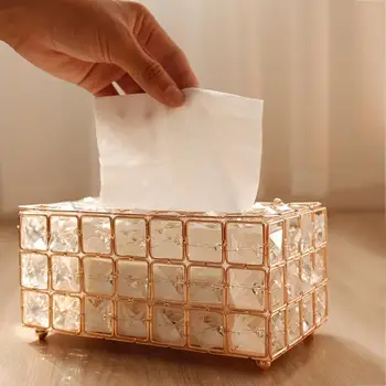 Tissue Box Creative Car Desktop Napkin Storage Box Simple Home Living Room Coffee Table Drawers European Crystal Tissue Box
Tissue Box Creative Car Desktop Napkin Storage Box Simple Home Living Room Coffee Table Drawers European Crystal Tissue Box