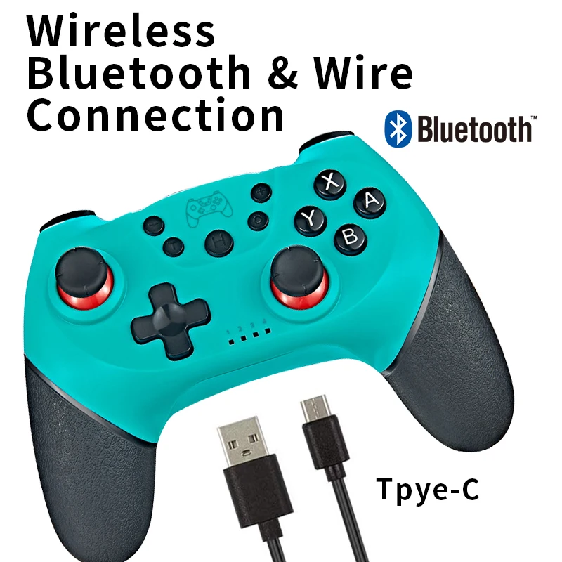 2020 Bluetooth Pro Gamepad for N-Switch NS-Switch NS Switch Console Wireless Gamepad Video Game USB Joystick Controller Control
2020 Bluetooth Pro Gamepad for N-Switch NS-Switch NS Switch Console Wireless Gamepad Video Game USB Joystick Controller Control