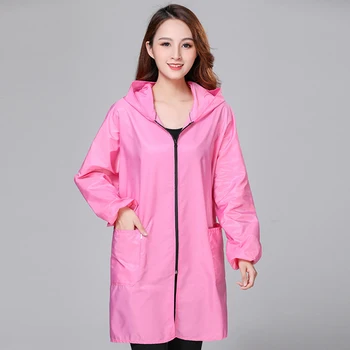 Spring Autumn Korean Style Smocks Solid Color Long Sleeve Adult Overalls Unisex Waterproof Oil-Proof Kitchen Apron Zipper
Spring Autumn Korean Style Smocks Solid Color Long Sleeve Adult Overalls Unisex Waterproof Oil-Proof Kitchen Apron Zipper