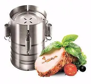 Stainless Steel Ham Press Maker 3-layer Boiled Meat Ham Press Burger Making Gadgets Hamburger Maker Kitchen Meat & Poultry Tools
Stainless Steel Ham Press Maker 3-layer Boiled Meat Ham Press Burger Making Gadgets Hamburger Maker Kitchen Meat & Poultry Tools