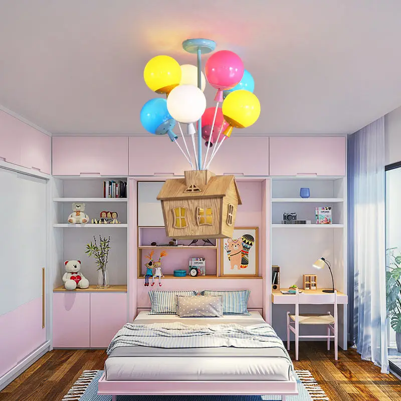 Nordic modern balloon chandelier Creative Flying room lamp fixtures children room boys and girls bedroom lamp home Decor
Nordic modern balloon chandelier Creative Flying room lamp fixtures children room boys and girls bedroom lamp home Decor
