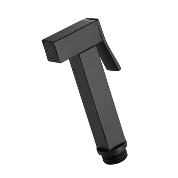 Solid Brass Square Black Bidet Sprayer Handheld Shower Bidet Shower Head Shower 
Solid Brass Square Black Bidet Sprayer Handheld Shower Bidet Shower Head Shower