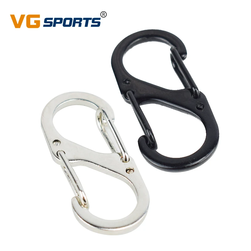 5pcs S Type Climbing Hook Mini Keychain Carabiner Survival Tool Outdoor Dual Buckle Key Chain 8 Shape Buckle for Camping
5pcs S Type Climbing Hook Mini Keychain Carabiner Survival Tool Outdoor Dual Buckle Key Chain 8 Shape Buckle for Camping