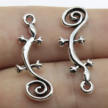 Wholesale Jewelry Lots Antique Silver Color 29x11mm Gecko Charm For Making Jewelry Accessories For Jewelry 200 Pieces
Wholesale Jewelry Lots Antique Silver Color 29x11mm Gecko Charm For Making Jewelry Accessories For Jewelry 200 Pieces
