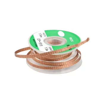 2020 New 1PC 3.5mm 1.5M Desoldering Braid Solder Remover Wick Wire Repair Tool
2020 New 1PC 3.5mm 1.5M Desoldering Braid Solder Remover Wick Wire Repair Tool