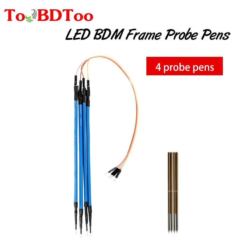 New LED BDM FRAME 4pcs Probe Pens Best For KESS/KTAG/KTM/Fgtech/BDM100 Works Together 4 Needles Connect Cable
New LED BDM FRAME 4pcs Probe Pens Best For KESS/KTAG/KTM/Fgtech/BDM100 Works Together 4 Needles Connect Cable
