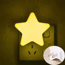 Plug-In Wall LED Night Light Lamp US Plug LED Night Lights Star Shape Bedroom Safety Nursery Take Good Care Children Sleep
Plug-In Wall LED Night Light Lamp US Plug LED Night Lights Star Shape Bedroom Safety Nursery Take Good Care Children Sleep