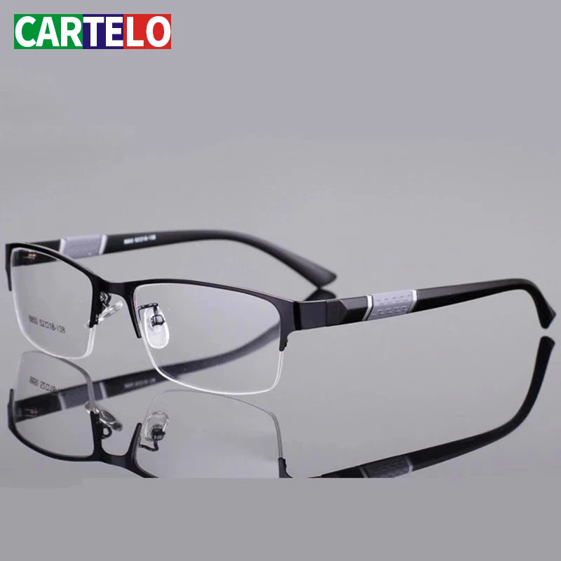 CARTELO Reading Half-frame Diopter Presbyopic Eyeglasses Myopia Glasses Men Retro Metal Frame Square Students Frame For Women
CARTELO Reading Half-frame Diopter Presbyopic Eyeglasses Myopia Glasses Men Retro Metal Frame Square Students Frame For Women