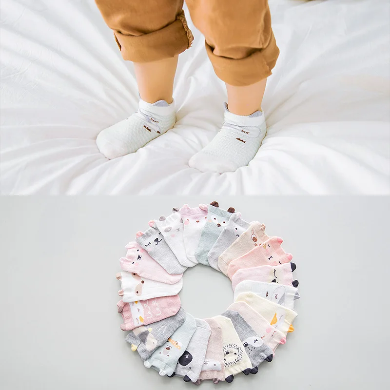 Five Pairs of Dress Combination-Children's Socks Spring Summer Men And Women Baby Mesh Short Socks Infants Cotton Cartoon No-sho
Five Pairs of Dress Combination-Children's Socks Spring Summer Men And Women Baby Mesh Short Socks Infants Cotton Cartoon No-sho