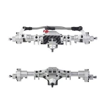 2x Aluminum CNC Anodized Full Rear/Front Portal Axle for 1/10 RC Crawler Car Axial SCX10 II 90046 90047 Upgrade Parts Silver
2x Aluminum CNC Anodized Full Rear/Front Portal Axle for 1/10 RC Crawler Car Axial SCX10 II 90046 90047 Upgrade Parts Silver