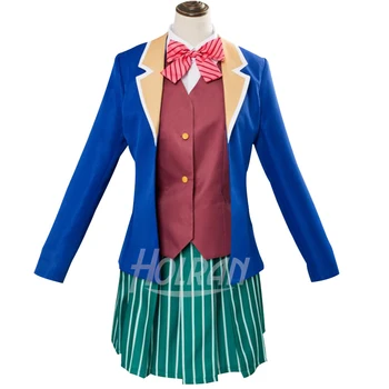 Happy Sugar Life Cosplay Costume Cos Matsuzaka Satou Whole Sets Uniform Suit College Style Suit 
Happy Sugar Life Cosplay Costume Cos Matsuzaka Satou Whole Sets Uniform Suit College Style Suit