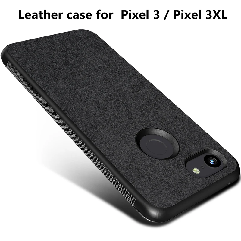 Итальянская замша как ткани кожаная задняя крышка для Google Pixel 3 XL Чехлы роскошный