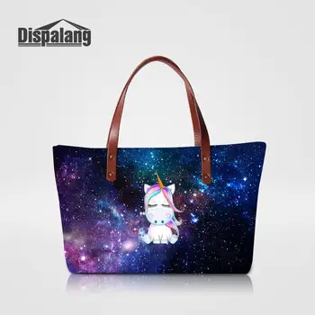 3D Unicorn Printing Ladies Totes Bags Universe Space Women Neoprene Handbag Large Capacity Beach Bag For Teenage Girl Top-handle
3D Unicorn Printing Ladies Totes Bags Universe Space Women Neoprene Handbag Large Capacity Beach Bag For Teenage Girl Top-handle