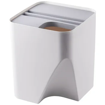 Kitchen Trash Can Recycle Bin Stacked Sorting Trash Bin Household Dry And Wet Separation Waste Bin Rubbish Bin for Bathroom 1pc
Kitchen Trash Can Recycle Bin Stacked Sorting Trash Bin Household Dry And Wet Separation Waste Bin Rubbish Bin for Bathroom 1pc