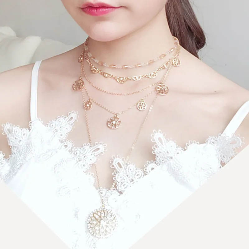 Europe And America Hot Selling Popular Ornament Fashion Mix And Match Multilayer Pendant Necklace Women's Summer Versatile Maint
Europe And America Hot Selling Popular Ornament Fashion Mix And Match Multilayer Pendant Necklace Women's Summer Versatile Maint