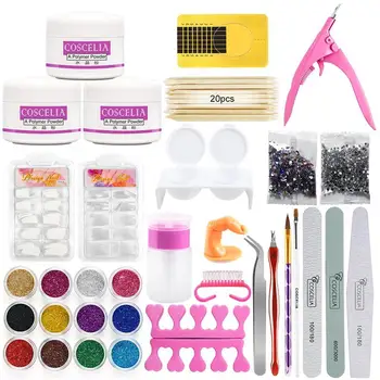 Professional Acrylic Nail Art Tool Kit Set Powder Nail Sticker DIY Nail Design Pump Nail Brush Nail Art Practice Tool Kit
Professional Acrylic Nail Art Tool Kit Set Powder Nail Sticker DIY Nail Design Pump Nail Brush Nail Art Practice Tool Kit