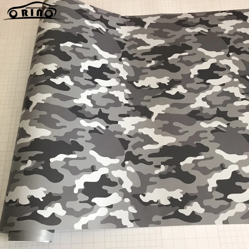 Black White Grey Vinyl Film Sticker-4