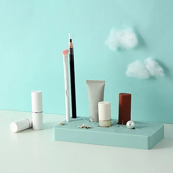 18-Grid Silicone Lipstick Nail Drill Polish Organizer Cosmetic Storage Box Multi-grid Innovative Display Stand Makeup Holder
18-Grid Silicone Lipstick Nail Drill Polish Organizer Cosmetic Storage Box Multi-grid Innovative Display Stand Makeup Holder