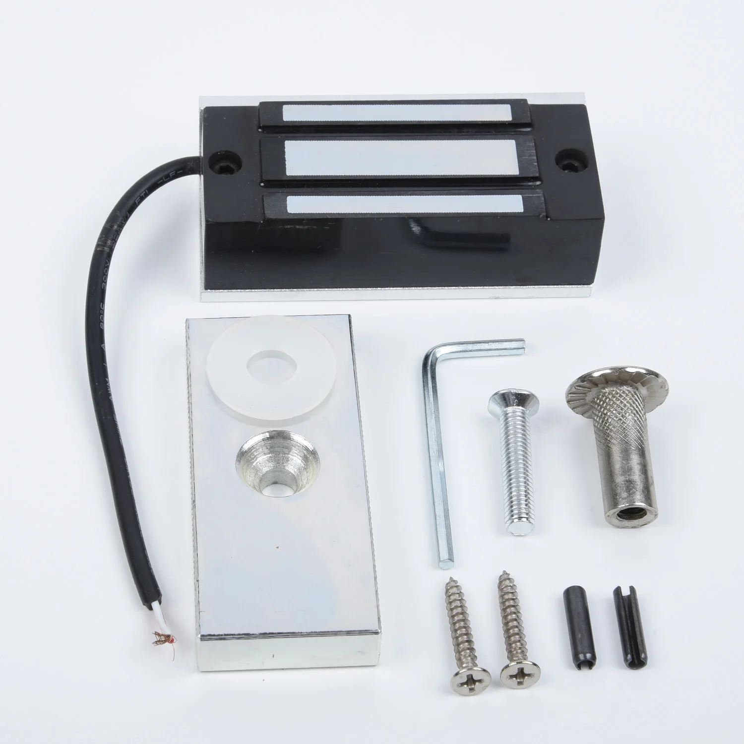 60kg Electric Magnetic Lock Kit Fail Secure DC 12V For Door Entry Accessies Part
60kg Electric Magnetic Lock Kit Fail Secure DC 12V For Door Entry Accessies Part
