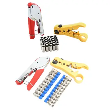 20pcs F Compression Connectors for RG6 RG59 Coaxial Cable Crimper Striper Pliers D5BD
20pcs F Compression Connectors for RG6 RG59 Coaxial Cable Crimper Striper Pliers D5BD